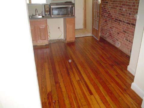 Kitchen Wood Floor Restoration Bethesda before